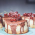 New and tasty cakes with raspberries